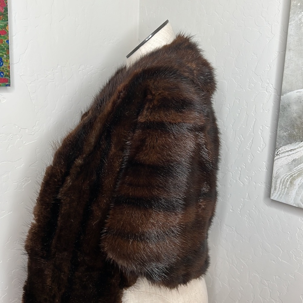 Real sable shawl. Vintage.  Sable. - Picture 9 of 16